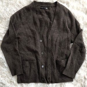 Alice + Olivia Cashmere Grandpa Cardigan